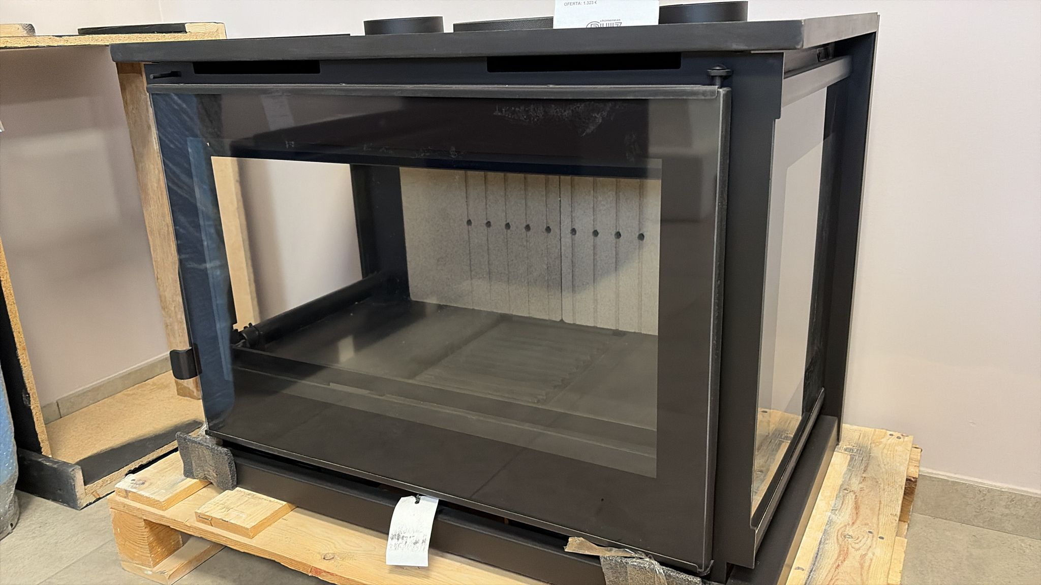 Insertable de leña FM IT-183K (exposición)